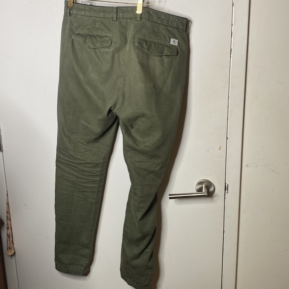 Department five men's Milatary Green chino trousers - Picture 3 of 5